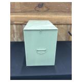 Vintage Military Storage Steel Army Container