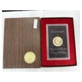 Silver Brown Ikes Dollar Proof Mint SF