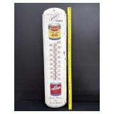 Desoto Paints Metal Advertising Thermometer WORKS