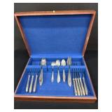 Vintage Oneida Silver Plate Flatware in Box