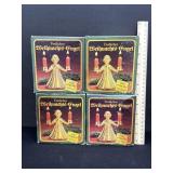 4 Vintage Festlicher Weihnachts Engel Angels