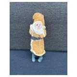 Antique German Folk Art Wool Santa Claus