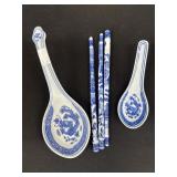Lot Of Different Jingdezhen Blue & White Items