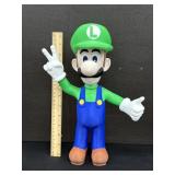3-D Printed Luigi Plastic Figure From Mario World