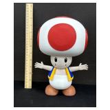 3-D Printed  Plastic Toad From Mario World