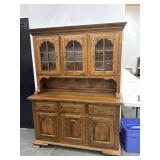 Vintage Temple Stuart Rockingham Dining Room Hutch
