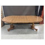 Vintage Temple Stuart Colonial Style Dining Table