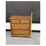 Saybrook Maple 3 Drawer Bedside