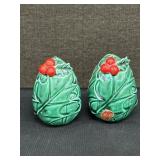 Vintage Lefton Holly Berrry Salt & Pepper Shakers