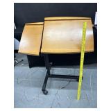 Rolling Laptop Adjustable Desk