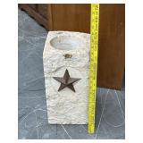 Very Heavy Concrete Planters TX Star