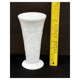 Indiana Glass Harvest Grape Milk Glass Vase