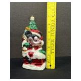 Large Vintage Mickey Mouse Glass Ornament