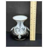 Vintage Hollohaza Porcelain Vase "Sisters: