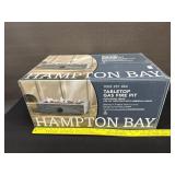 New Hampton Bay Tabletop Gas Fire Pit