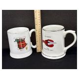 2 Vintage Ceramic Mugs Canada