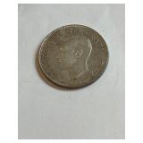 1950 .800 Silver Canadian 50 Cent Coin 12 Grams
