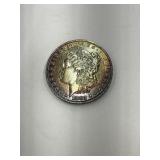 Uncirculated 1882 Morgan Silver Dollar Patina