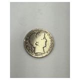 1909 Barber Silver Half Dollar