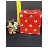 1998 Enesco Mickey & Pluto Figurines