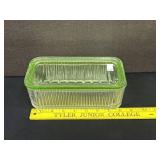 Vintage Refrigerator Dish Uranium Lid