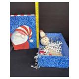 Box Full of Christmas Ornaments & Decor