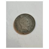 1922 50 Centados .900 Silver .3617 Oz.