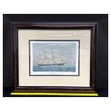 The Clipper Ship Mirage Framed Print