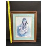 Native American Marjorie Anderson Framed Print