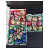 3 Boxes of Vintage Christmas Ornaments 3 (x