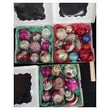 3 Boxes of Vintage Christmas Ornaments 3 (x