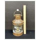 Antique Copper & Brass Stern Ship Nautical Lantern