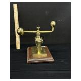 Vintage Solid Brass Press 9 lbs