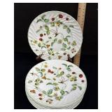 8 James Kent Old Foley Luncheon Plates 7.5"