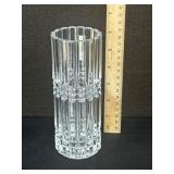 Vintage Montparnasse Art Deco Ledded Crystal Vase