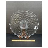 American Fostoria Footed Cake Platter 13.5"