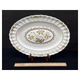 13" Spode Copeland Wicker Dell Platter