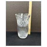 Vintage Yugoslavian Heavy Lead Crystal Vase