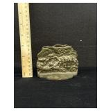 Antique Heavy Brass  Stagecoach Door Stop