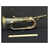 1810-1860 6 Key Copper Brass Royal Kent Bugle