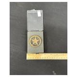Civil War 9th Texas Infantry Brass Bridle Rosette