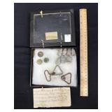 Civil War 1864 Relics Union Army Camp Indianola TX