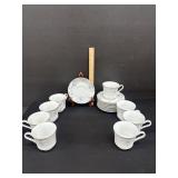 8 Seville Imperial China Cups & Saucers
