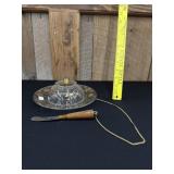 Georges Briard Covered Butter Teak Handled Knife