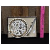 Georges Briard Persian Garden Cheese Board & Knife