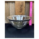 Georges Briard Chip & Dip Silver Overlay Bowl