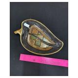 Georges Briard Greek Divided Leaf Dish