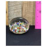 Antique Hand Blown Paper Weight