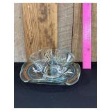 Georges Briard Paradise Dip Bowl W/ Underplate