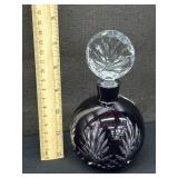 Faberge Odess Amythyst Crystal Perfume Bottle